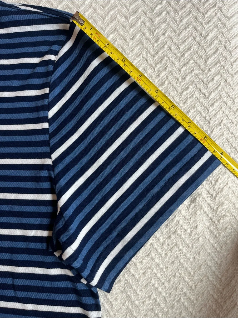 J Crew Striped Heritage Tee